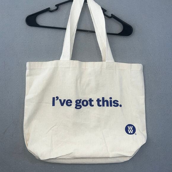 Weight Watcher Tote Bag "I've Got This"  Cream Beige - Picture 1 of 2